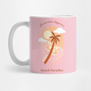 Beach Paradise Summertime Summer Love Vacay Vacation Mug